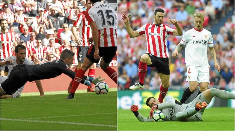 Kepa y Sergio Rico se lo ponen difícil a Lopetegui