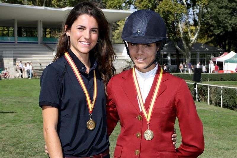 Paola Amilibia, primera amazona campeona de España absoluta de hípica