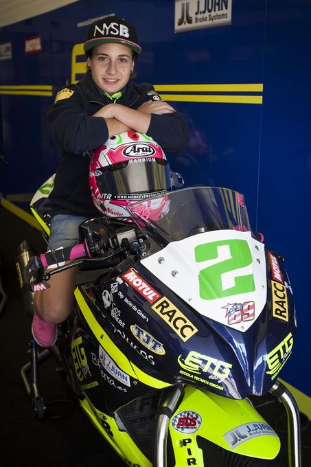 Ana Carrasco se abre paso con bríos en un mundo de hombres