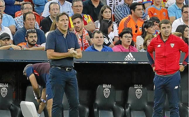 Valencia 4-0 Sevilla F.C.: Sin reacción en el banquillo... ¿y en el palco?