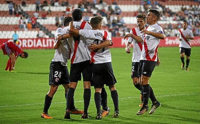 Sevilla Atlético 2-2 Zaragoza: Se les resiste la ansiada victoria