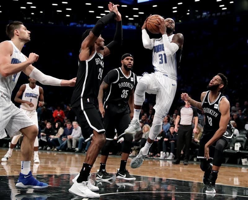 116-104. Crabbe anota 20 puntos y los Nets suman dos triunfos seguidos