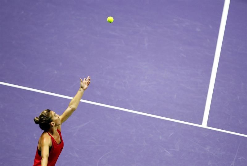 Halep y Wozniacki se vengan de Caroline García y Svitolina