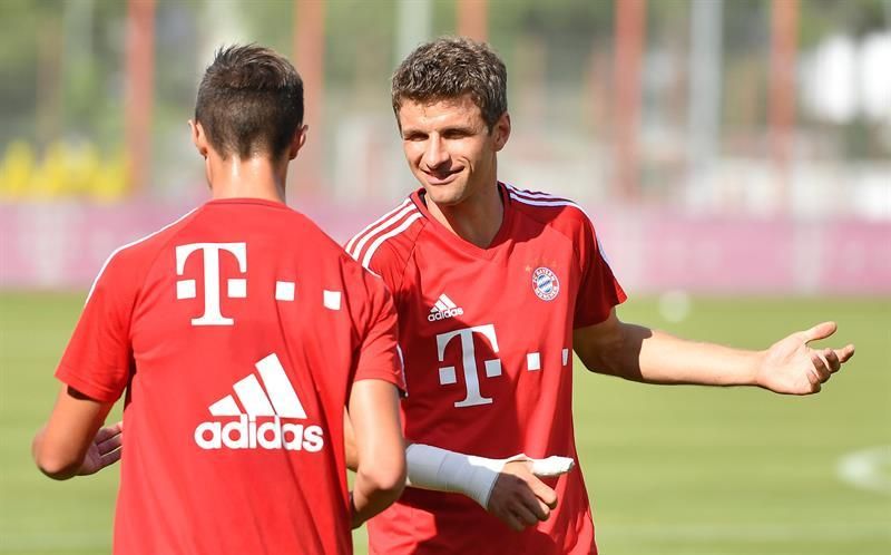 Thomas Müller estará tres semanas de baja por una lesión muscular