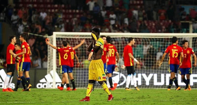 3-1. España puede con Mali y jugará la final del Mundial de la India