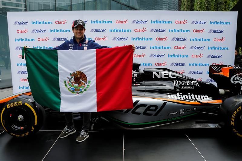 'Checo' Pérez: "El 2018 será año clave para mí y para Force India".