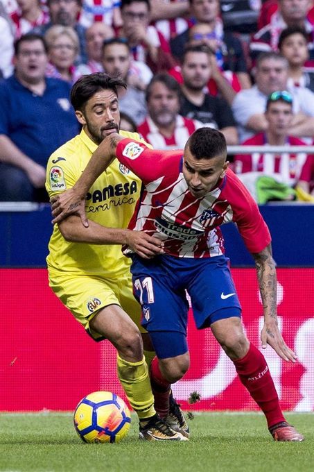 Atlético de Madrid y Villarreal empatan a cero al descanso