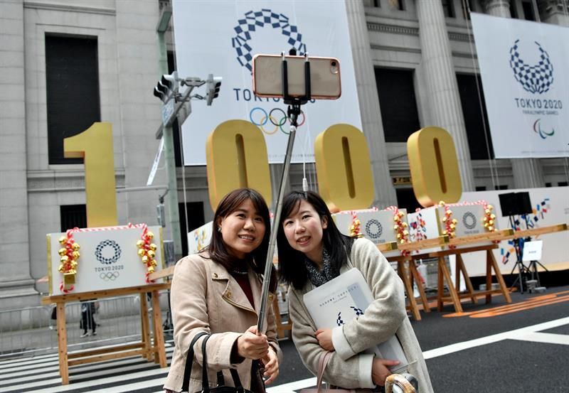 Japón marca con celebraciones la cuenta atrás de 1.000 días para Tokio 2020