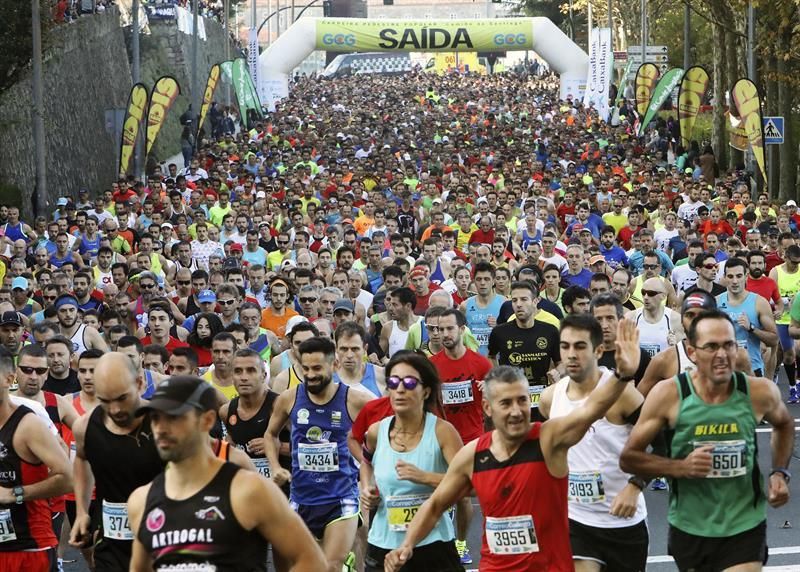 Nuno Costa y Joselyn Brea ganan la 40ª Carrera Pedestre Popular de Santiago