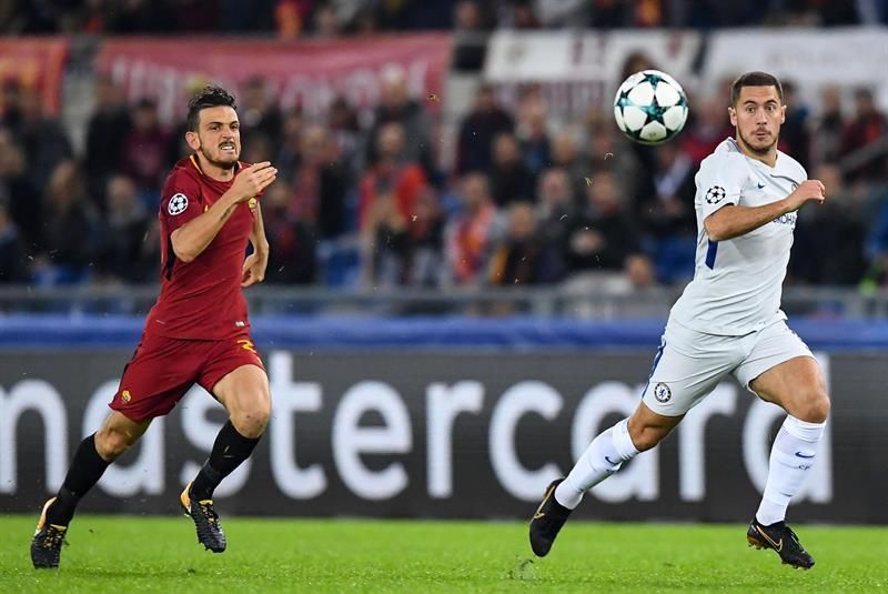 3-0. La Roma golea al Chelsea y ya acaricia el pase a los octavos