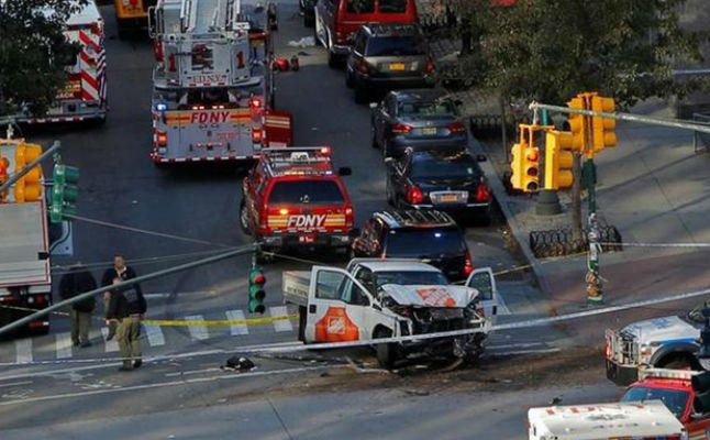 Al menos ocho muertos por atropello en Manhattan, investigado como terrorismo