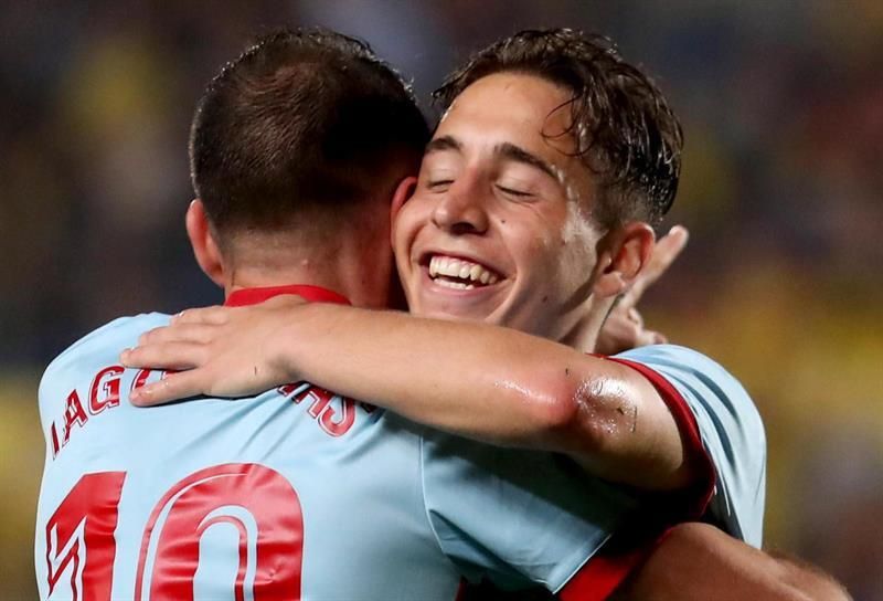 Emre Mor ya entrena con el grupo y reaparecerá ante el Athletic
