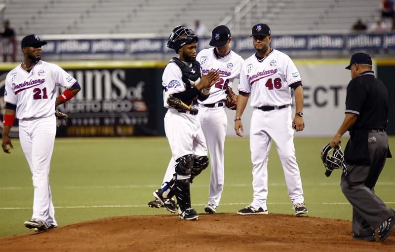 Gigantes vencen Tigres y empatan en la cima del béisbol dominicano