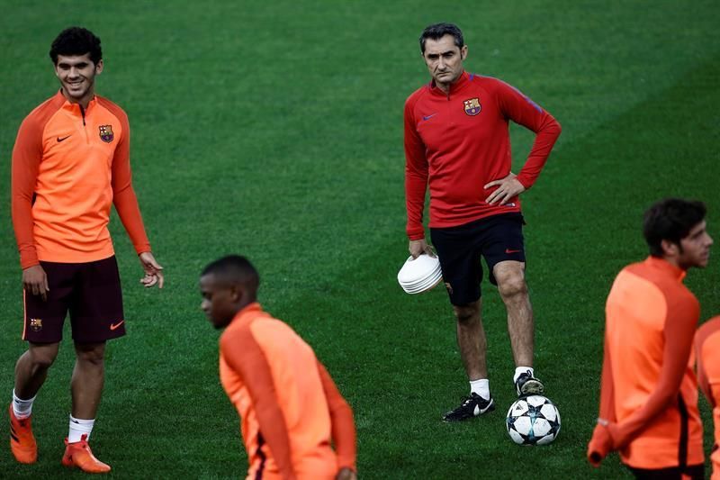 Sergi Roberto y André Gomes, lesionados un mes, no estarán ante el Sevilla