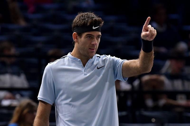 El argentino Del Potro es el primer cuartofinalista