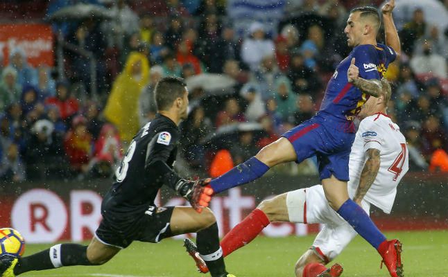 Barcelona 2-1 Sevilla FC: Alcácer sofoca el levantamiento