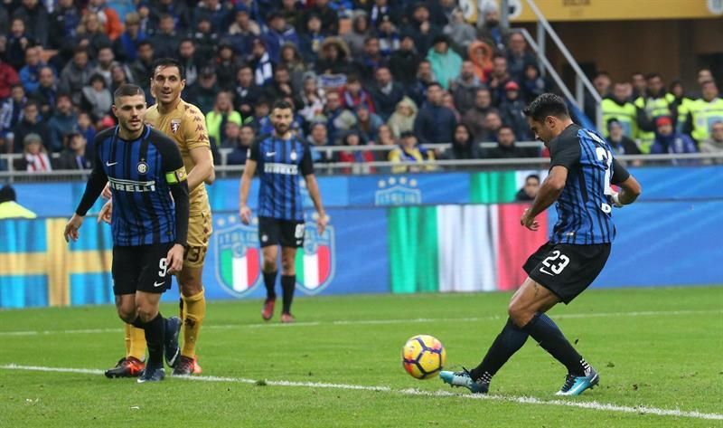 Un gol de Eder salva un punto para el Inter contra el Torino de Iago Falque