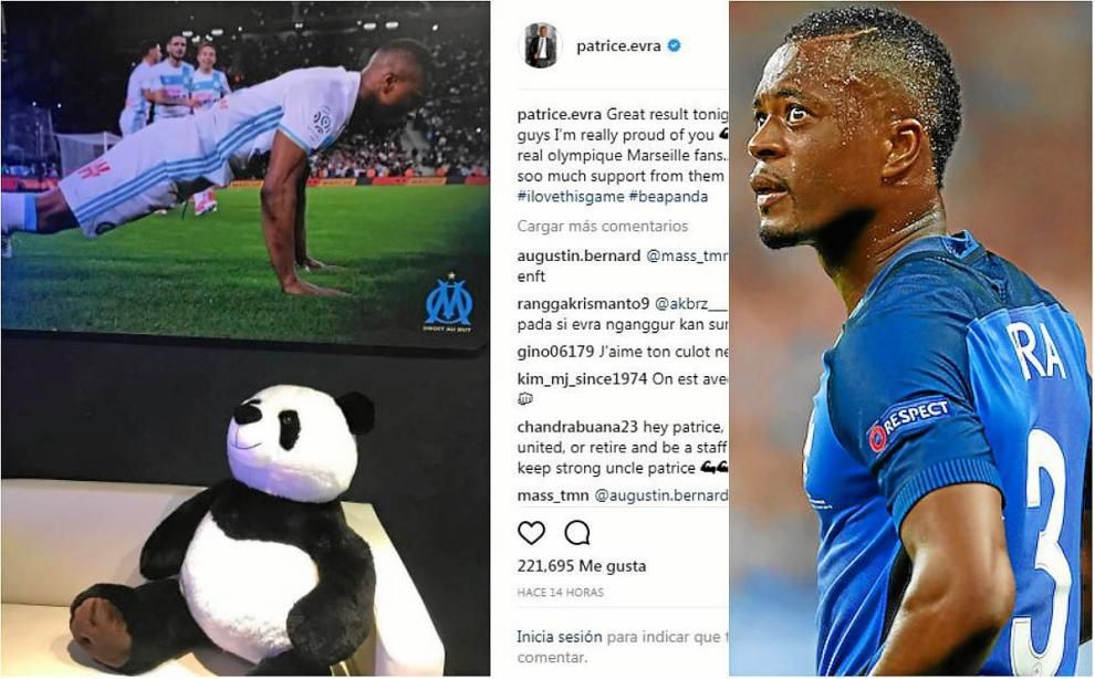 Evra se enfrenta con los ultras del Marsella