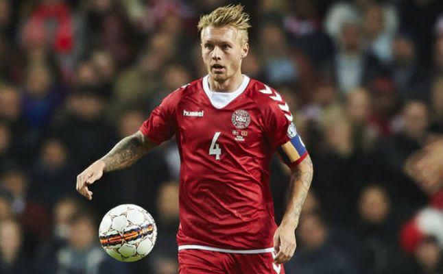 Kjaer, decidido a comandar a Dinamarca hacia el Mundial