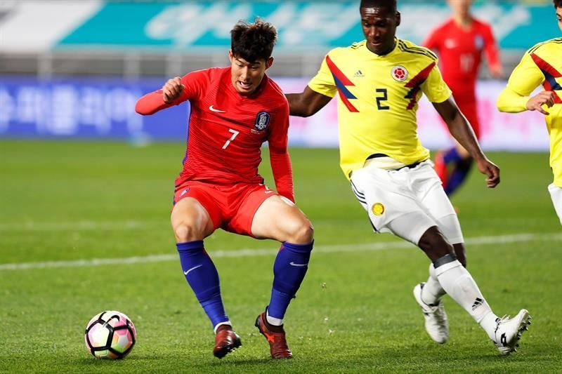 2-1. Colombia paga caros sus errores en defensa ante Corea del Sur
