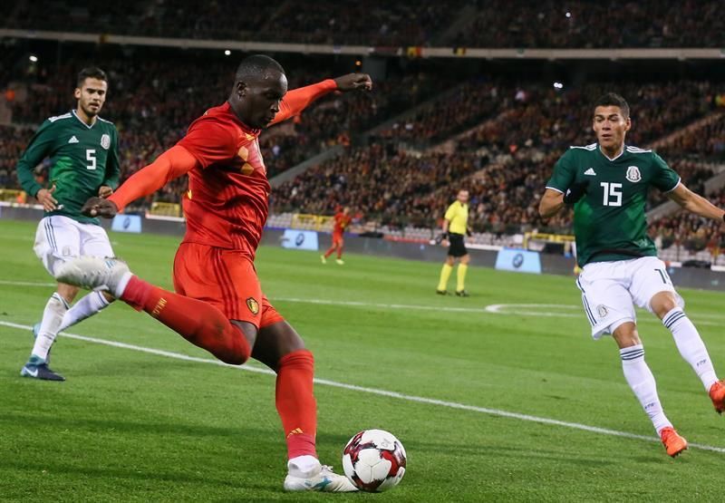 3-3. México empata con Bélgica en un festival con dobletes de Lozano y Lukaku