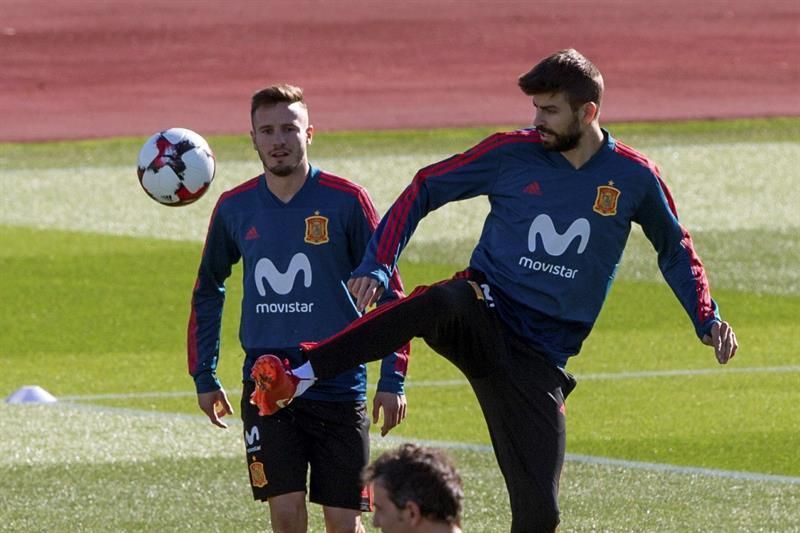 España inicia su preparación del Mundial ante Costa Rica con bajas