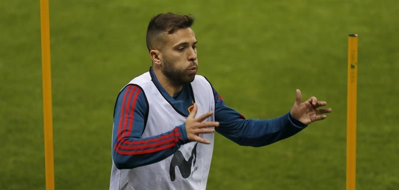 Jordi Alba: "Sería de tonto criticar a Neymar"