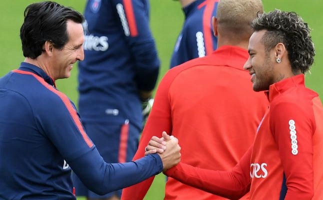 Neymar desmiente problemas con Emery y dice "estar feliz y motivado" en París