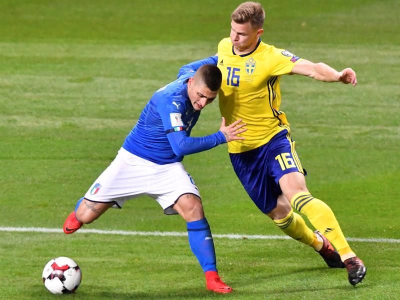 Andersson: "Suecia no debe ser cobarde y salir a defender el 1-0 en Italia"