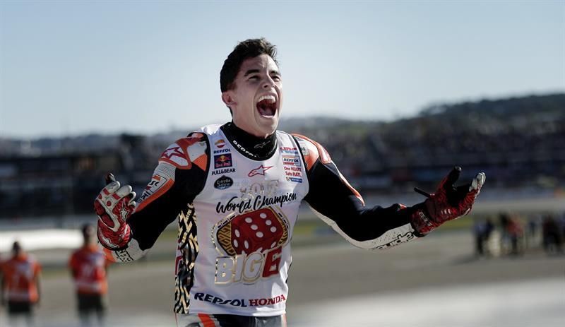 Marc Márquez entra en el 'Top Ten' de campeones mundiales