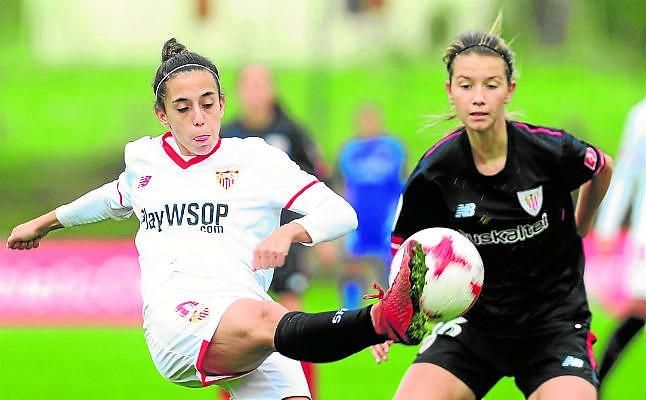 Athletic 2-1 Sevilla Femenino: Vende cara su derrota ante todo un 'gallito'