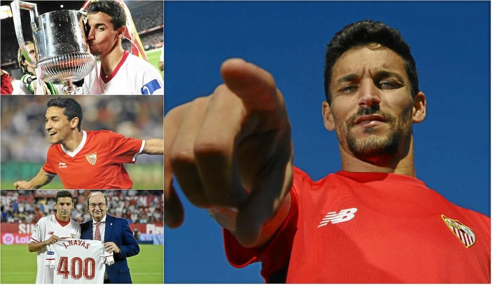 Jesús Navas y el récord de partidos: "Es un orgullo pasar a la historia del Sevilla"