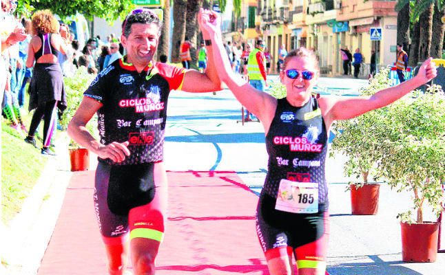 Duatlón urbano en Morón