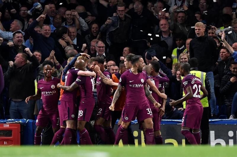 El City da un paso de gigante hacia el título tras ganar en Leicester