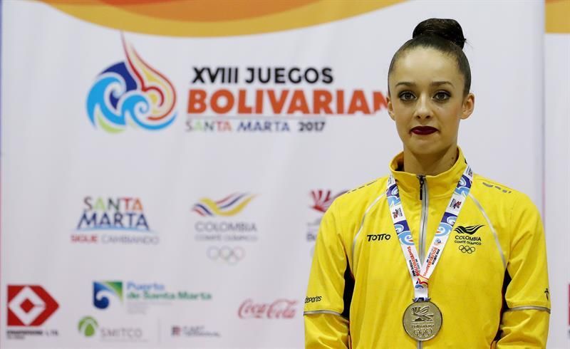 Lina Dussan encabezó éxito de Colombia en el último día de la gimnasia