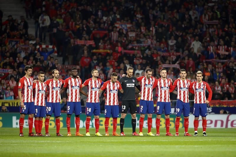 Minuto de silencio por José Manuel Maza en el Atlético-Real Madrid