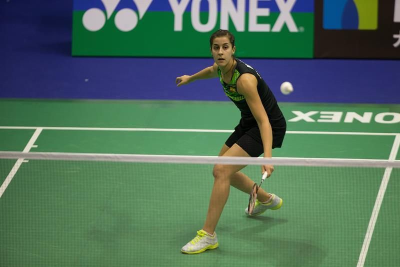 Carolina Marín abandona contra la canadiense Li por dolores en la cadera