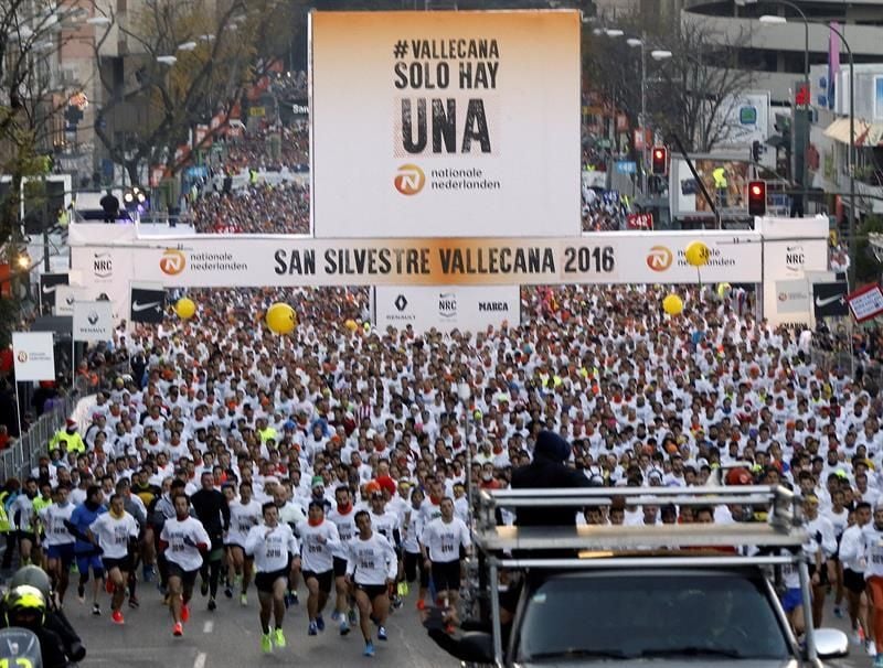 La San Silvestre Vallecana igualará el récord con 42.000 participantes
