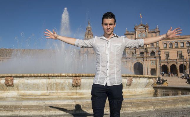 Corchia: "El himno me pone los vellos de punta"