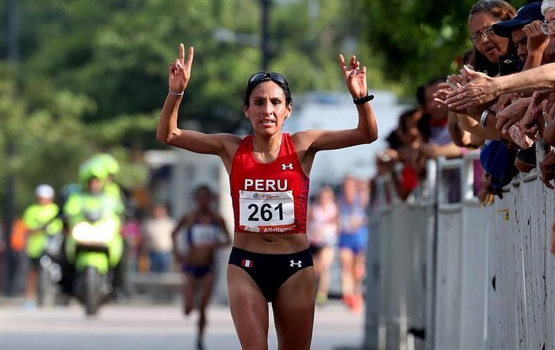 La peruana Gladys Tejeda gana el medio maratón de los Bolivarianos