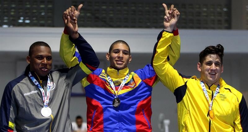 Venezolano Luis Álvarez gana oro en jornada dorada de Colombia en taekwondo