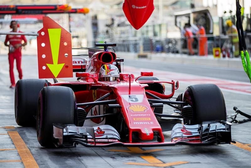 Vettel: "Adelantar aquí es bastante difícil, pero no imposible"
