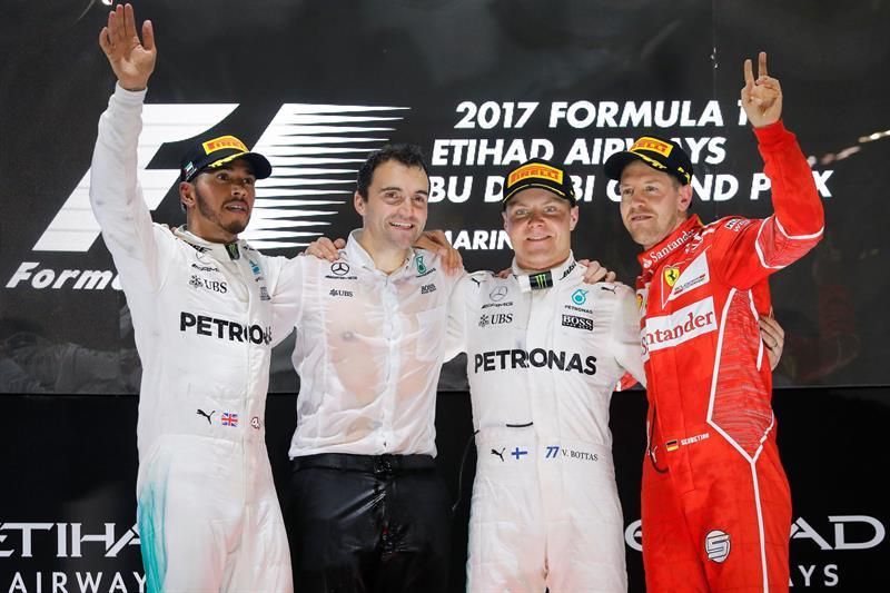 Bottas gana la última carrera del año con una nueva exhibición de Mercedes