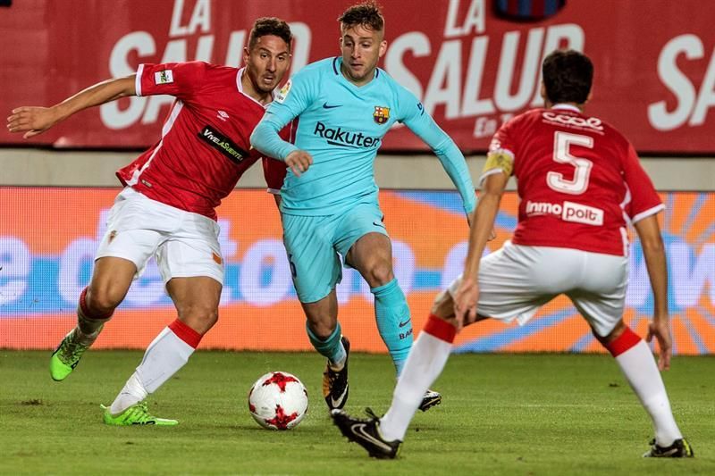 El Murcia irá al Camp Nou "con ilusión y ganas de competir", según Salmerón