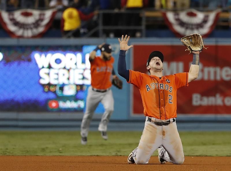 Los Astros reciben un bono histórico por su triunfo en la Serie Mundial