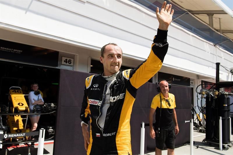 Kubica, presente en los test de neumáticos con Williams