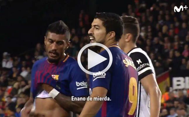 A Luis Suárez se lo consienten todo: "Eres un cagón"