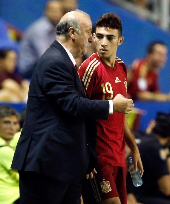 Del Bosque: "Me siento culpable de que Munir no pueda jugar con Marruecos"