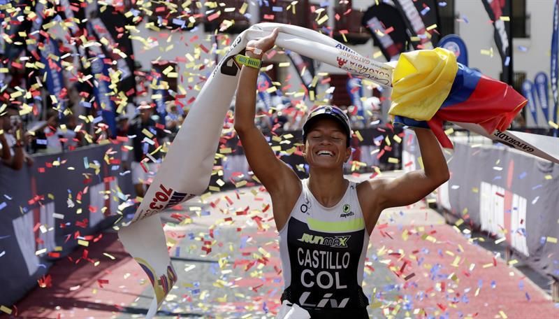 La colombiana Castillo y el estadounidense Collington ganan el Ironman Cartagena 70.3