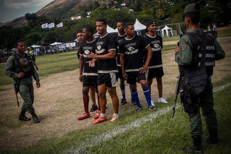 El rugby libera las mentes y transforma a cientos de reos en Venezuela